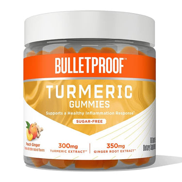 Sugar-Free Peach Ginger Turmeric Gummies - Bulletproof
